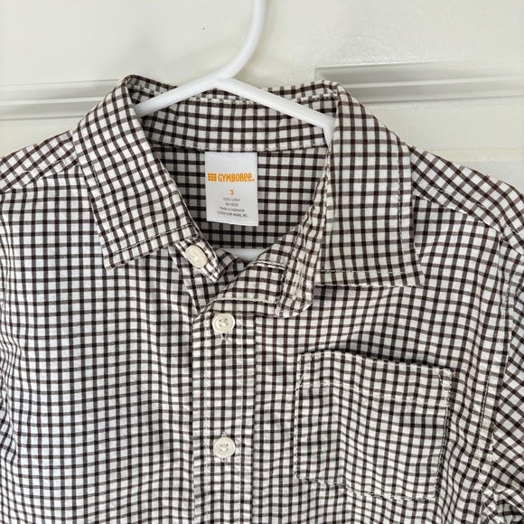 Gymboree Boys Button down shirt, sz 3 - Picture 3 of 5